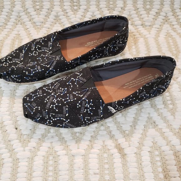Toms Shoes - {TOMS} Alpargata Slip On Constellation Flats